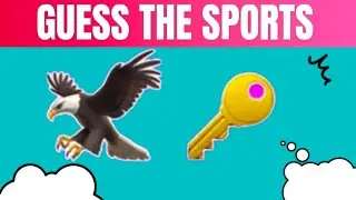 Guess the sports by emoji/ Quiz by emoji/@QuizzleMania/