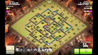 [Saigon By Night vs V.N Champions] Full 20 Match 3* TH10 Saigon By Night High Level Attacks