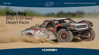Losi&reg; Baja Rey BND: 1/10 4wd Desert Racer