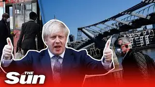 London COVID-19 cases fall to 24 a day, as Boris Johnson says UK lockdown could be eased regionally