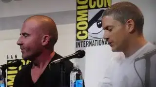 Captain Cold or Michael Scofield? (Prison Break, Dominic Purcell, Wentworth Miller, SDCC 2016)