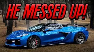 She Drove His Brand New Corvette Z06… Here’s What She Said Next