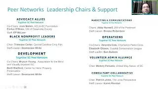 Power of Connection: Building Capacity with Your Together SC Membership
