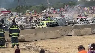 2020 Lorah&rsquo;s Truck And Tractor Pull Demolition Derby Heat #3 Midsize