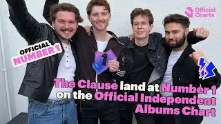 The Clause land at Number 1 on the Official Independent Albums Chart