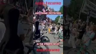 Anti Trump Protests in Washington D.C. July 4th #protests #activists #patriots