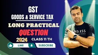 Goods and services tax | Class 11 | inter state practical problems | solutions | Journal GST | #ca
