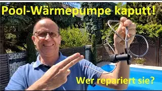 I repair my heat pump myself #Pool #Heatpump #DIY