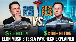 Elon Musk's Tesla Paycheck Explained (2018 vs. 2025 Plan