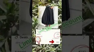 Solid Pocket Elastic Waist Bubble Skirt for Women