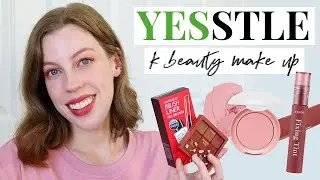 Trying K BEAUTY Makeup from Yesstyle | Etude House, Clio