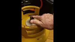 How to connect a butane gas bottle to a heater