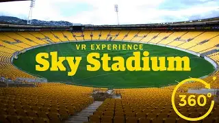 Wellington 360 VR Experience | On Field Before The Rugby At Sky Stadium