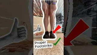 Fix Your Foot Strike, Fix Your Running! #fitnessadvice #runningform #runningadvice