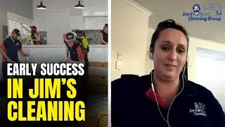 Jim's Podcast - Interview with Kristina Mitchell from Jim's Cleaning on her early success!