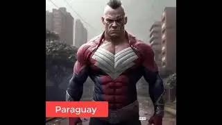 Every Single Country as a Supervillain   Created with AI