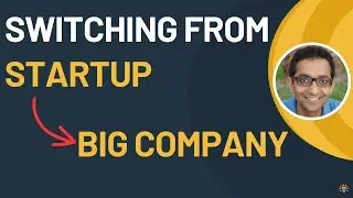 Switching from a startup to a big company