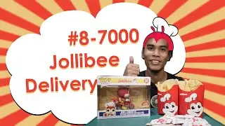 How to use the New Jollibee App? featuring Funko Jollibee on Delivery Bike