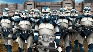 Can Commander Wolffe Hold FORTRESS WALLS!? - Gates of Hell: Star Wars Mod