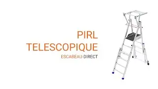 PIRL t&eacute;lescopique | escabeau-direct