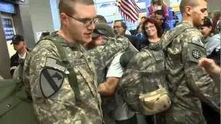 Troops at DFW Nov 20 2010