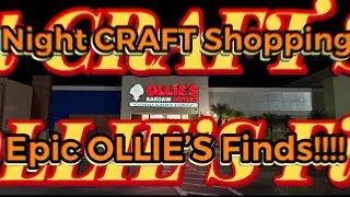 Ollie&rsquo;s CRAFT SUPPLY Extravaganza Epic Finds WeR ek tools Junk Journal Glitter Mold Press Cardstock 