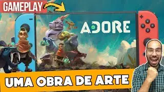 CONFERINDO A GAMEPLAY DE ADORE UMA MISTURA DE DIABLO COM POKEMON PARA NINTENDO SWITCH, OLED E LITE !