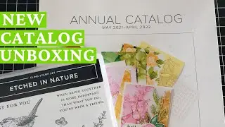 Live Replay - New Stampin Up Catalog Pre-Order Box Opening!