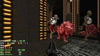 Doom II - Flotsam Map10 (Ultraviolence 100%)