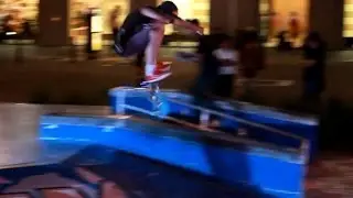 Ilin Kolevski destroys run at the Dynamics Best Trick Contest (Business bay skatepark Dubai,UAE)