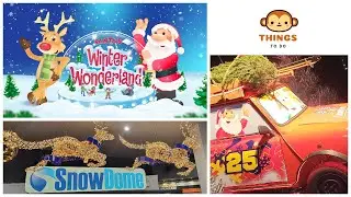 Santa's Winter Wonderland at the Snowdome in Tamworth 2022 Video Review  HD.@justingoodchild 36k