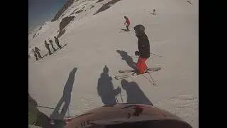 LLEGADA AL TELESILLA LES PIONNIERS LES 3 VALLES FRANCE