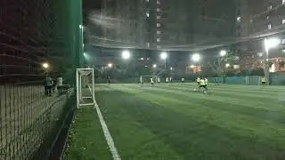 The One With The Clean Nutmeg & Pass #footballskills #nutmegs