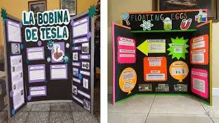 Modelo de paneles para Feria de Ciencia