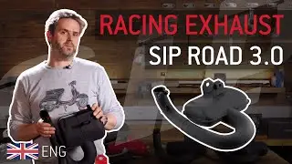 Racing exhaust SIP ROAD 3.0 🛵 | Let's test the performance {english}