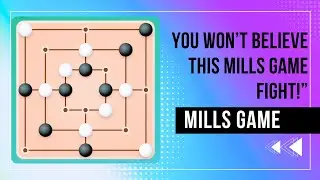 Intense Battle with Hoog from Germany | Most Competitive Mills Game Ever! 😱 | Tricky Gamer