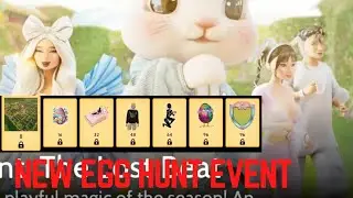 New Egg Hunt Event On Avakin Life | Avakin Life Bunny Bloom Badge 2025 | #avakinlife​ #bunnybloom