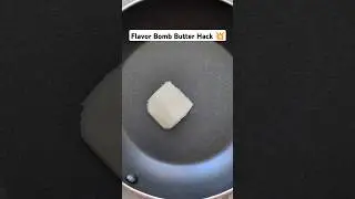 Roasted Chilli Garlic Butter 🔥|| Easy Flavor Hack || Bold Twist on Classic Garlic Butter #shorts