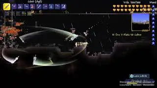 empezando con el evento de luna gelida,terraria