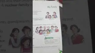 CLASS 2 EVS CHAPTER MY FAMILY @kids knowledge point #shorts #youtubeshorts