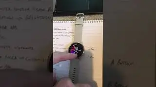 Changing watch face