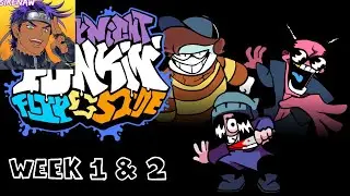 GREAT MOD SO FAR!!! | Friday Night Funkin: FLIP-SIDE (WEEK 1 & 2)