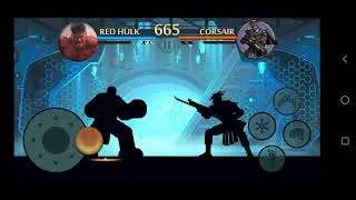 Shadow fight 2 red hulk vs titan and bodyguards