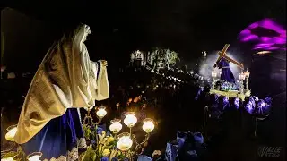 Encuentro entre la Verónica y el Nazareno en Elda