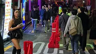 Итэвон во время Хэллоуина | Сеул, Корея 🇰🇷