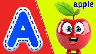 The ABC Phonics Song for kids | Kindergarten ABC learning | A is For Apple, B is For baby