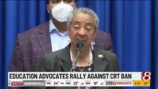 Education advocates rally against critical race theory ban