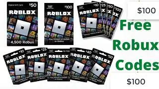 Free $100 Roblox Promo Codes = Get $100 Free Roblox Gift Card Codes 2024