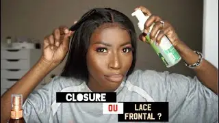 J’OBTIENS UN EFFET LACE FRONTAL AVEC UNE CLOSURE PEERLESS HAIR