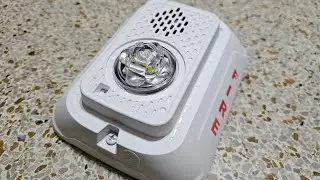 Fire Alarm Unboxing | (YouTube first) System Sensor P2WLED LED L series horn strobe S1 E2